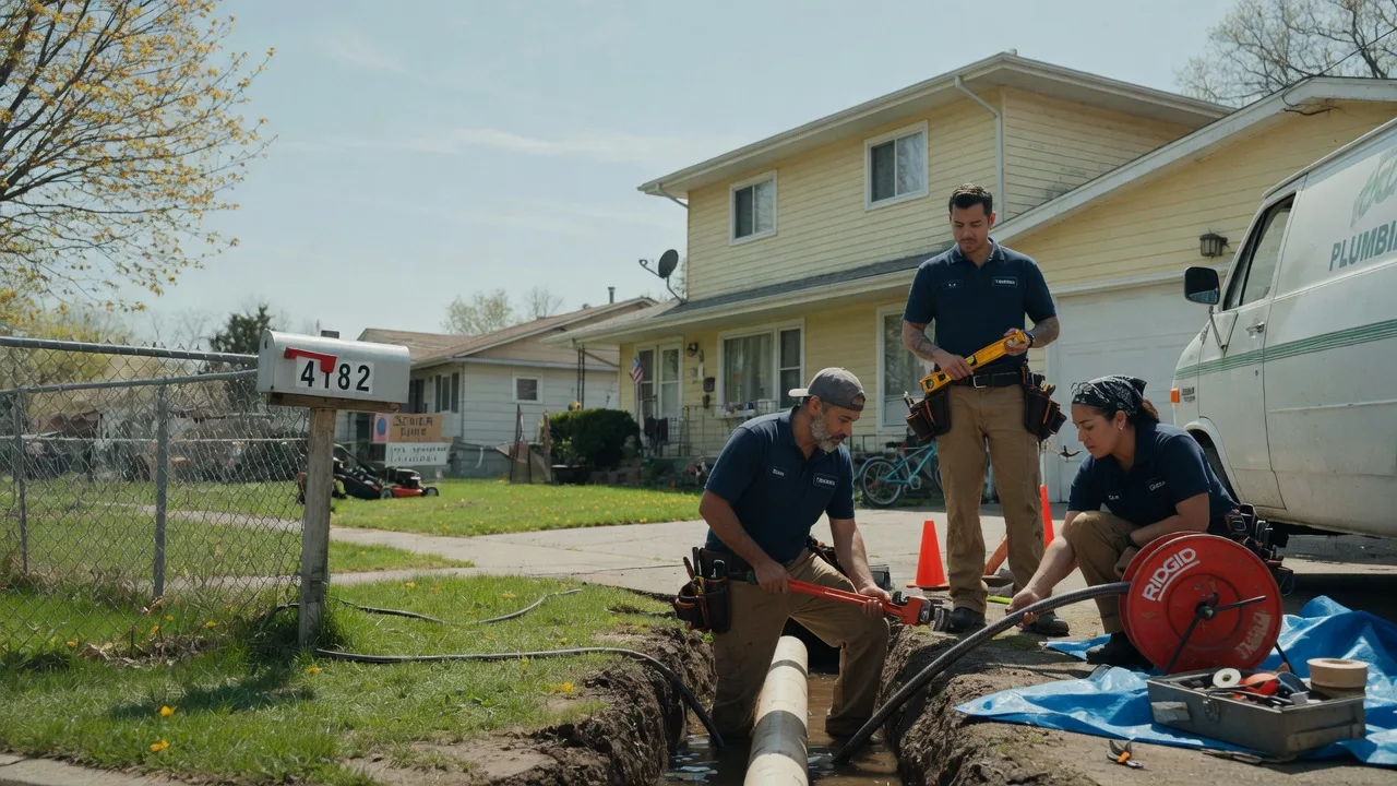 Gas Line Repair in La Fontaine, IN near me